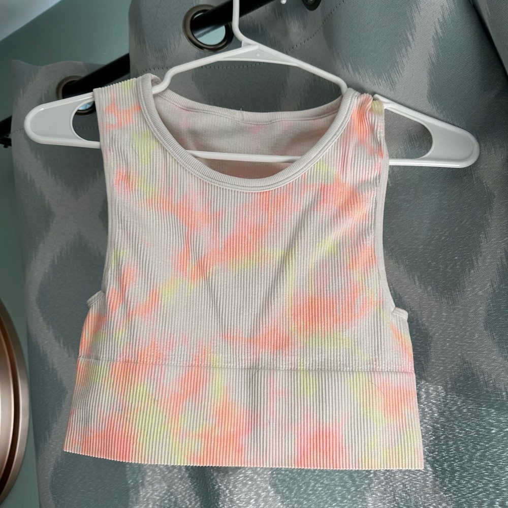 White Hendrix Crop Tank